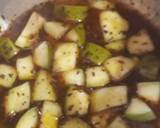 Raw mango khatti mithi sabji recipe step 3 photo