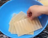 A picture of step 1 of Lasagna Roll Ups.