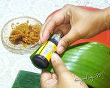 Foto langkah ke 2 dari resep Cara membuat kue putu ayu ubi ungu cetakan daun pisang, gampang dan ekonomis.