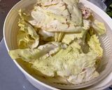 Une image de l'étape 2 de Salade Castelfranco au roquefort, raisins et persil’algues.