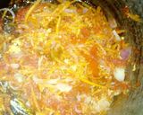 A picture of step 4 of Boiled yam with carrot egg sauce.