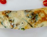 A picture of step 8 of My Spinache & Cheese Omelette 😋.