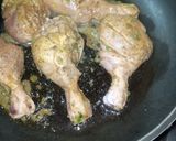A picture of step 4 of Bbq Mango Glazed Drumsticks.