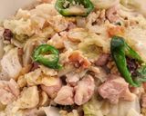 A picture of step 7 of Napa Cabbage Stir Fry.