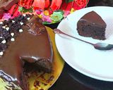 A picture of step 7 of Whole Wheat Chocolate Cake.
