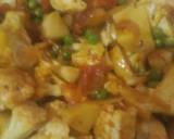 Cauliflower peas veg recipe step 4 photo