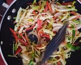 A picture of step 3 of Grilled Chicken Creamy Pasta.