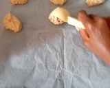 A picture of step 6 of Benne Wafers.