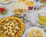صورة لخطوة 8 من وصفة بيتزا🍕 محشيه الاطراف 🍕🍕
