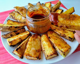 Foto del paso 7 de la receta: Patatas gajo asadas en churrasquera {o grill de gas} 🥔