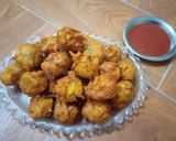 A picture of step 6 of Spongy Pakoray.