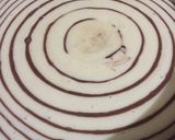 A picture of step 10 of Zebra cake.