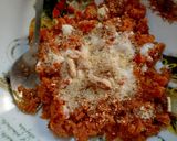 A picture of step 4 of Gagger ka halwa.