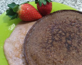 Foto del paso 3 de la receta: Tortitas de chocolate y fresas