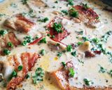 Tejszínes gombás sertés szelet recept fázis 4 fotója