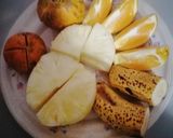 A picture of step 3 of #photographchalleng mixed fruits.