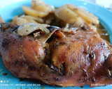 Foto del paso 7 de la receta: Pierna y contrapierna de pollo al horno con cosas