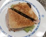 Foto del paso 4 de la receta Sándwich de lechuga, pavo y manzana