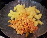 Foto del paso 6 de la receta Mango y piña en caramelo salado sobre Panacotta!!!