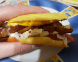 Foto del paso 5 de la receta: Pan para hamburguesas sin gluten en sartén Essen
