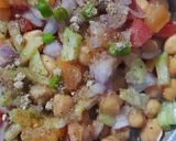 A picture of step 5 of Boiled Chickpeas Chaat.