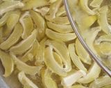 A picture of step 1 of Raw mango chattni.