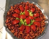 Une image de l'étape 6 de Salade de céleri branche,tomates et carottes violettes.