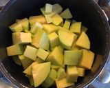 Une image de l'étape 1 de Purée de courge jaune au quatre épices et curcuma.