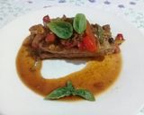 Foto del paso 5 de la receta: Carre de cerdo con vegetales 🍖