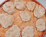 Hình bước làm 2 của món Sườn cốc lếch chiên ăn cơm dĩa (món chay)
