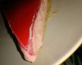صورة لخطوة 9 من وصفة تشيز كيك بطعم الفراولة لذيذ🍓 واقتصادي جدا👍🏻