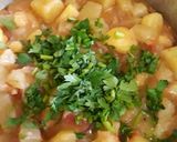 A picture of step 4 of Chayote - Irish Potatoes served with Mbuzi Ulaya#authormarathon#.
