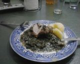 Foto del paso 10 de la receta: Solomillo de Cerdo con Espinacas braseadas en Vino y Mostaza