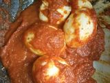 Hintalu Masak Habang (Telur Bumbu Bali Banjar)