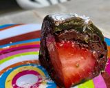 รูปขั้นตอนการทำที่ 7 ของ มัจฉะไดฟุกุ ไส้สตอเบอรี่เคลือบนูเทลล่าMatcha Daifuku Strawberry Nutella_มือสมัครเล่น :)