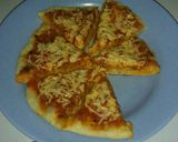 Foto langkah ke 8 dari resep Pizza Teflon Toping sauce Bolognaise ikan lele.