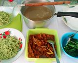 Foto langkah ke 9 dari resep Mie Ayam Pelangi.
