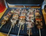 A picture of step 5 of Chicken Liver Kebabs 🍢.