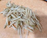 榨菜炒肉絲的食譜步驟1照片