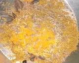 A picture of step 1 of Spicy Chicken Biryani!.