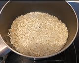 Foto del paso 1 de la receta: Poke bowl (salmón ahumado, atún, arroz, y vegetales)