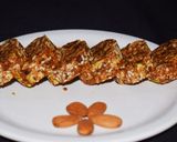 A picture of step 10 of Dry Fruits Burfi.