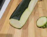 Foto del paso 1 de la receta: Lasaña de calabacín y pavo en airfryer