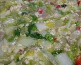 Foto langkah ke 7 dari resep Sayur Sawi Putih pakai Telur + Baso ANTI GAGAL.