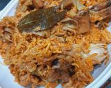 A picture of step 7 of Jackfruit(kathal)biryaani in pressure cooker.