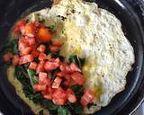 Spinach Tomato & Feta Omelette recipe step 6 photo