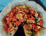 Foto langkah ke 7 dari resep 🍕🍕Pizza Home made(toping sayuran).
