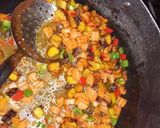 A picture of step 6 of Caribbean Rice.
