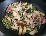 A picture of step 3 of Brown rice Parda Pulao.