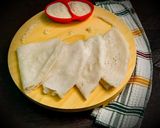 A picture of step 6 of Neer dosa.